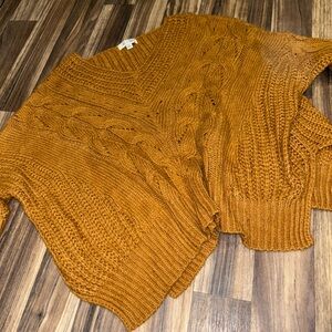 She + Sky Chunky Knitted sweater